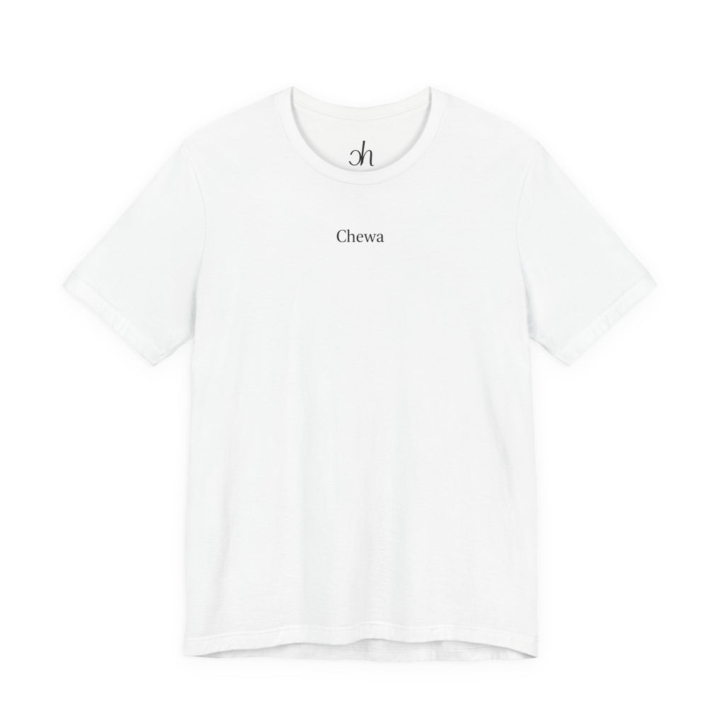 Chewa T-Shirt - Weiß / Schwarz