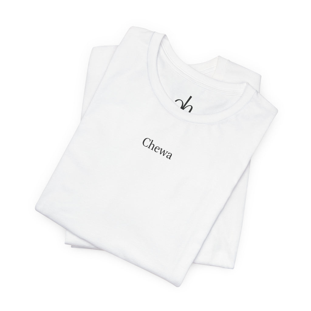 Chewa T-Shirt - Weiß / Schwarz