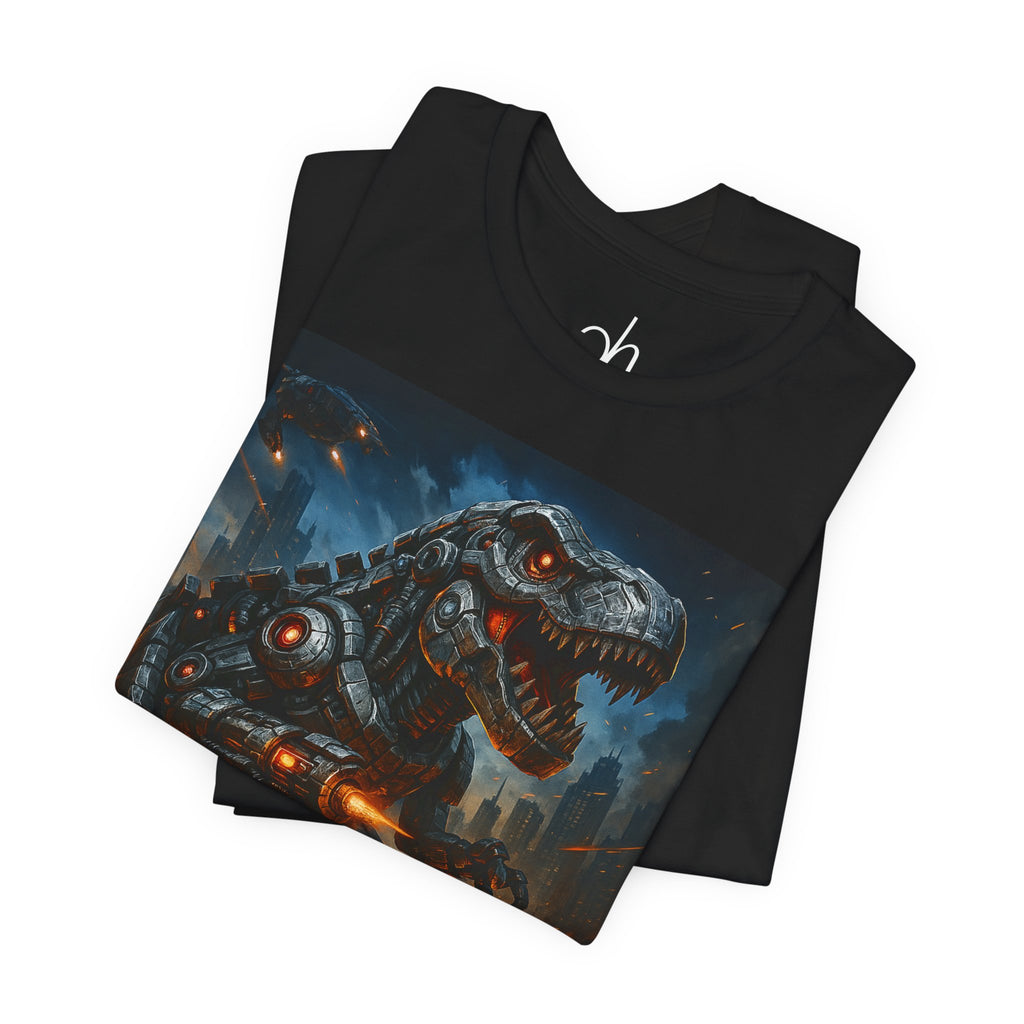 Design T-Shirt Robo - Schwarz