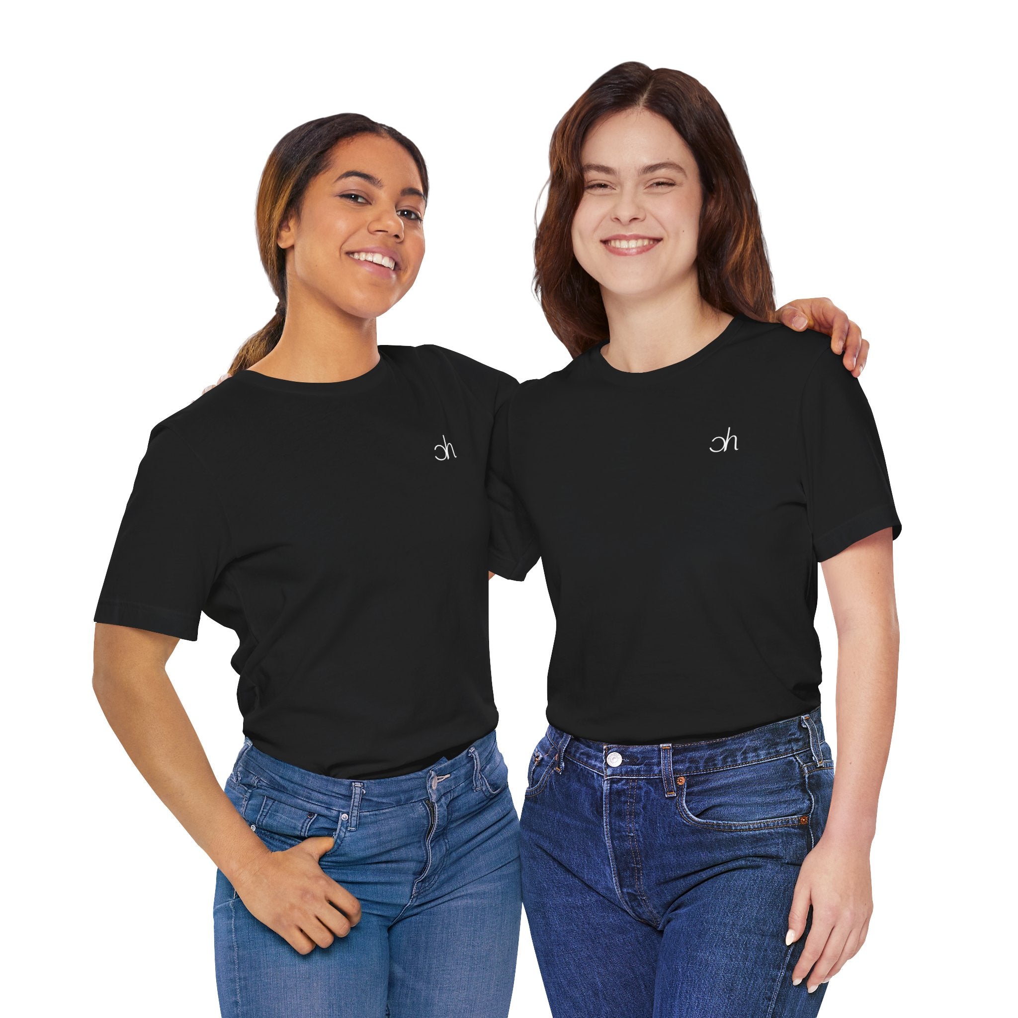 CH T-Shirt - Schwarz / Weiß – Produktansicht 7