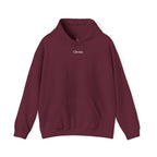 Chewa Hoodie - Kastanienbraun / Weiß