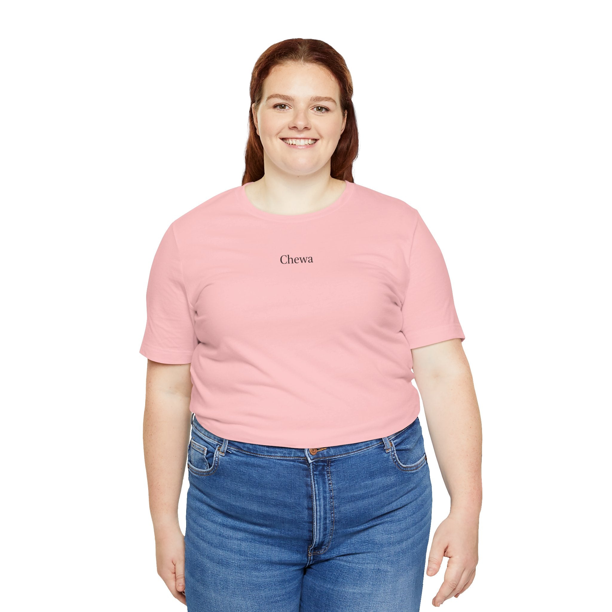 Chewa T-Shirt unisex - Pink / Schwarz