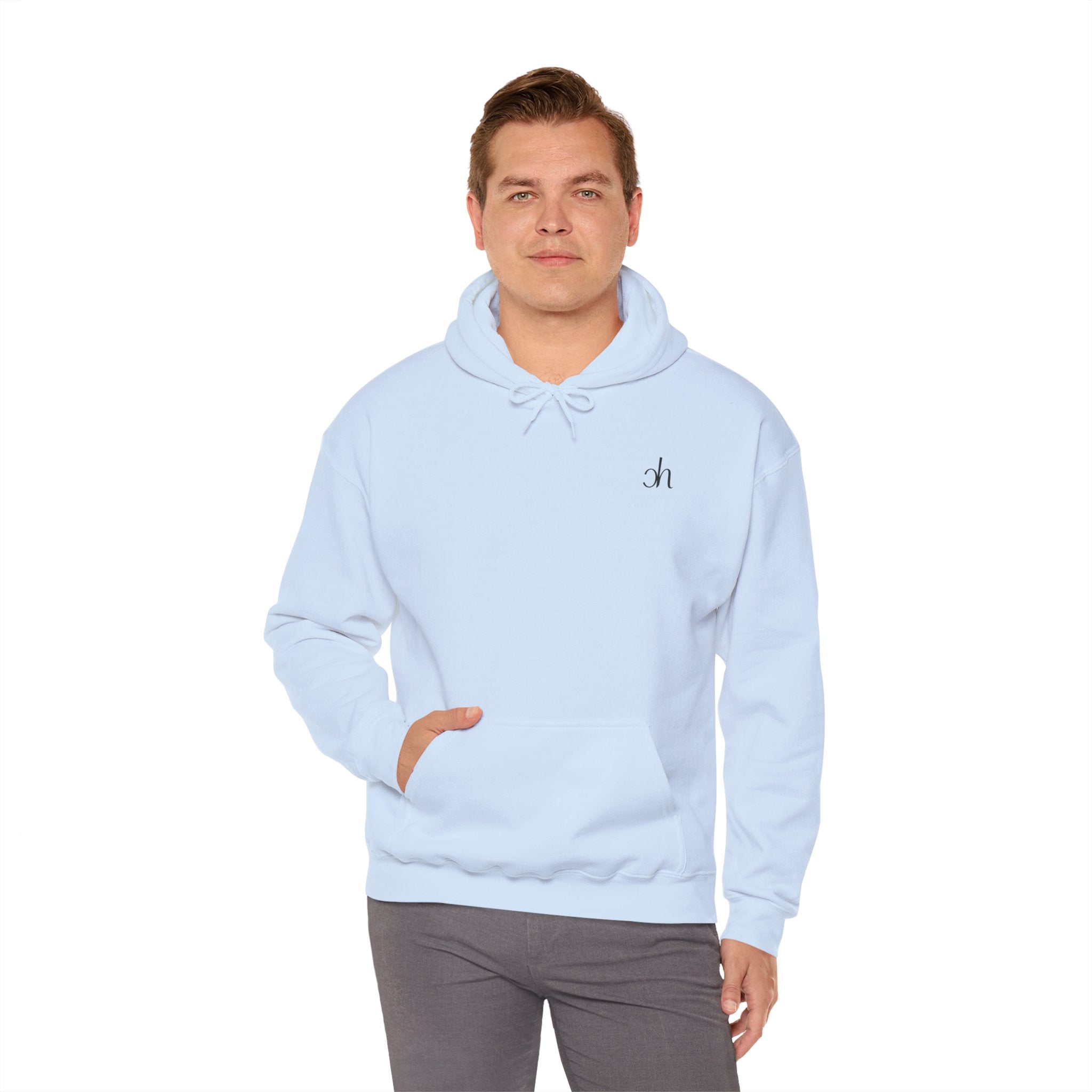 Ch Hoodie - Hellblau / Schwarz