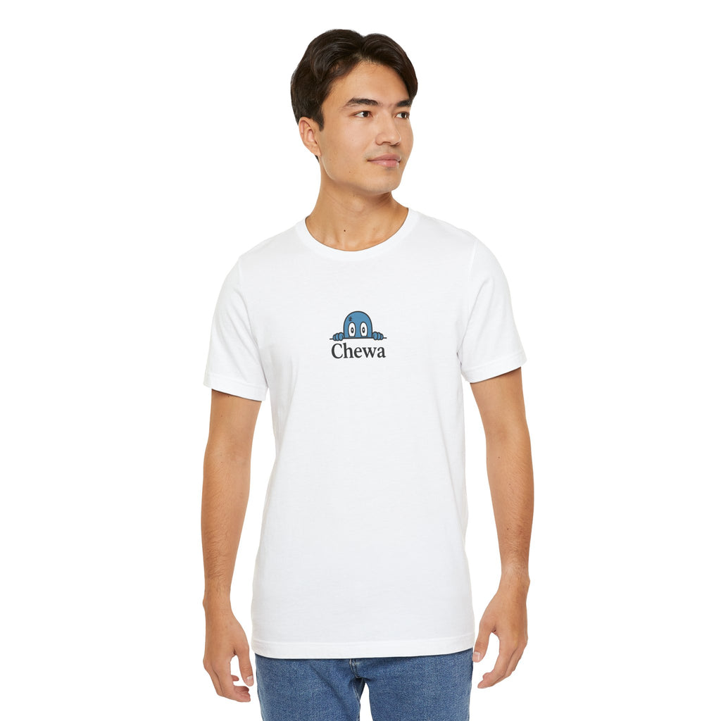 Design T-Shirt Fluffy - Weiß – Produktansicht 4