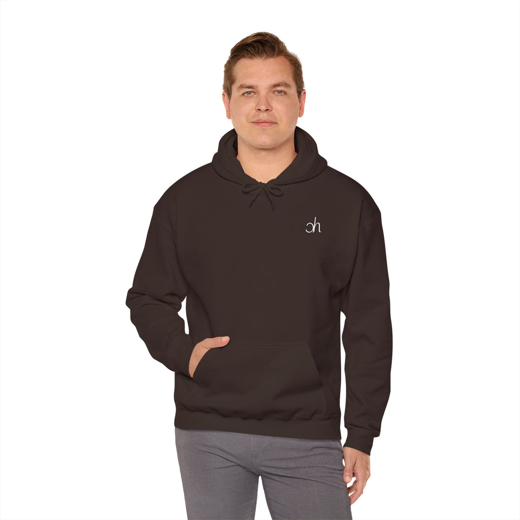 Ch Hoodie - Braun / Weiß