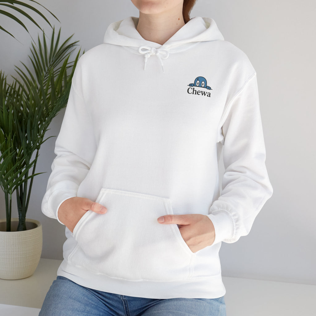 Design Hoodie Fluffy - Weiß – Produktansicht 5