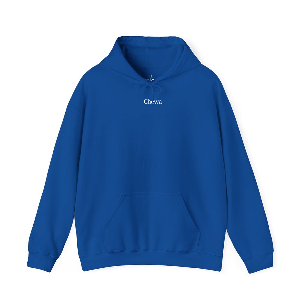 Chewa Hoodie - Blau / Weiß