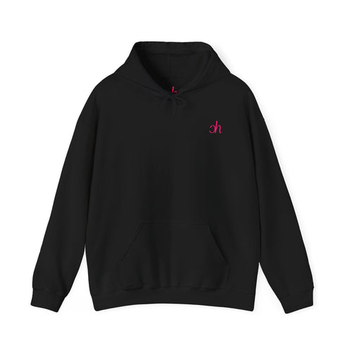 CH Hoodie - Schwarz / Pink – Hauptansicht