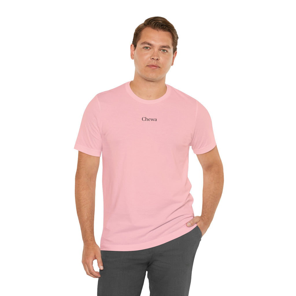 CHEWA Logo T-Shirt - Pink / Schwarz – Produktansicht 4