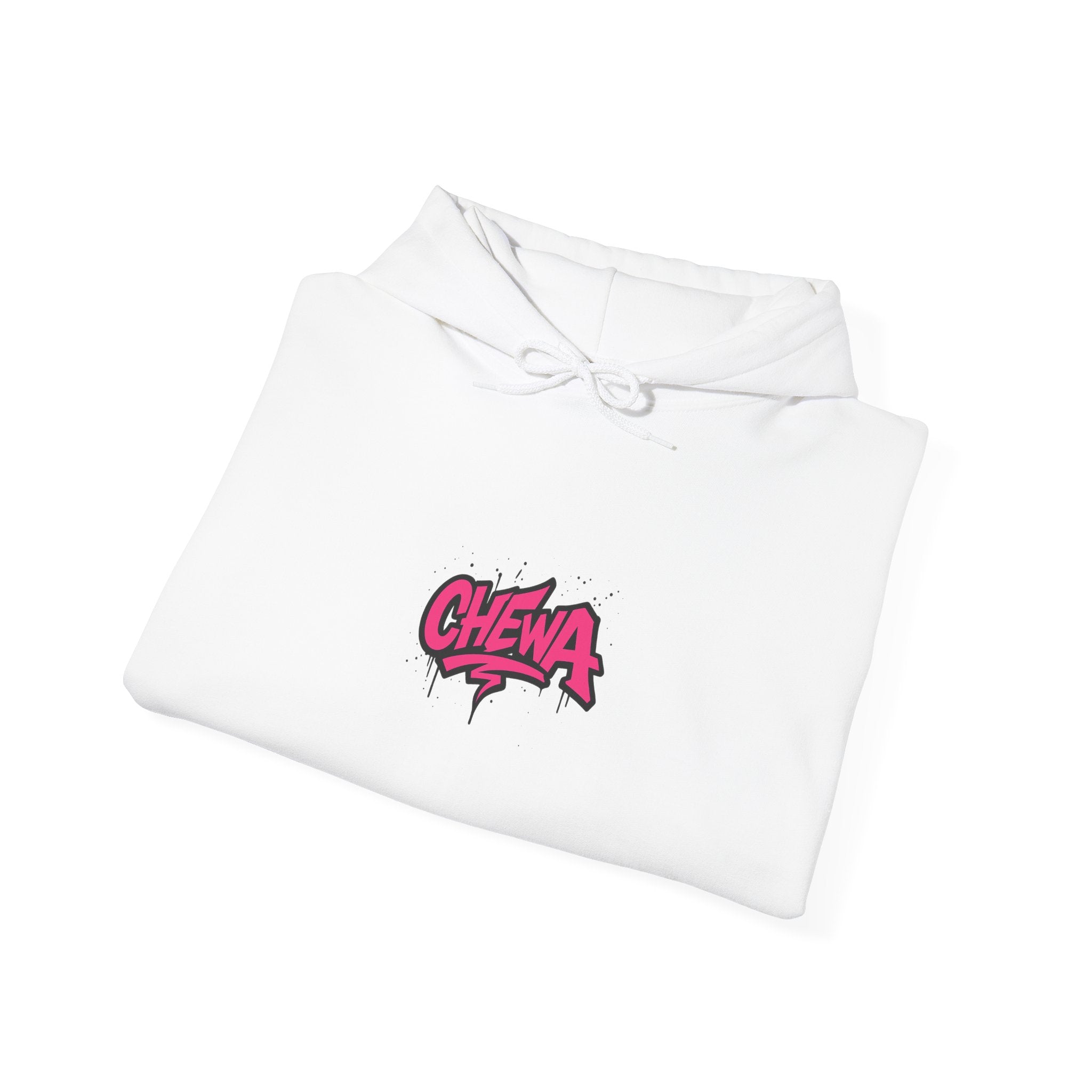 Design Hoodie Chewa - Weiß / Pink