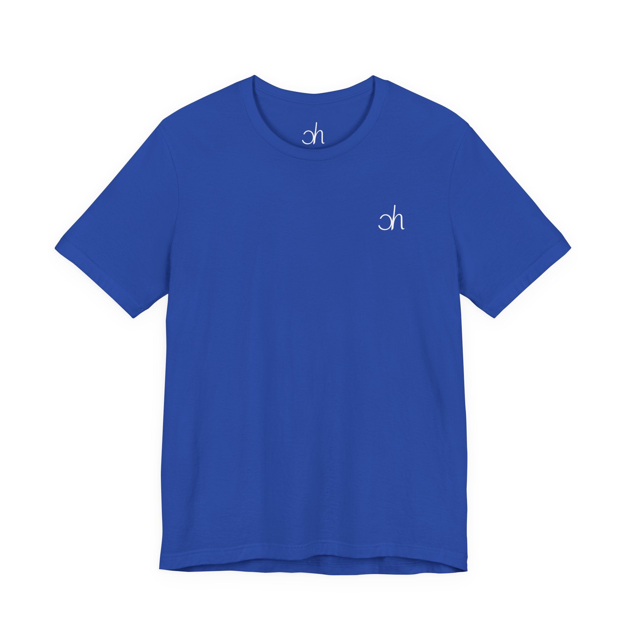 CH Signature T-Shirt - Blau/Weiß – Hauptansicht