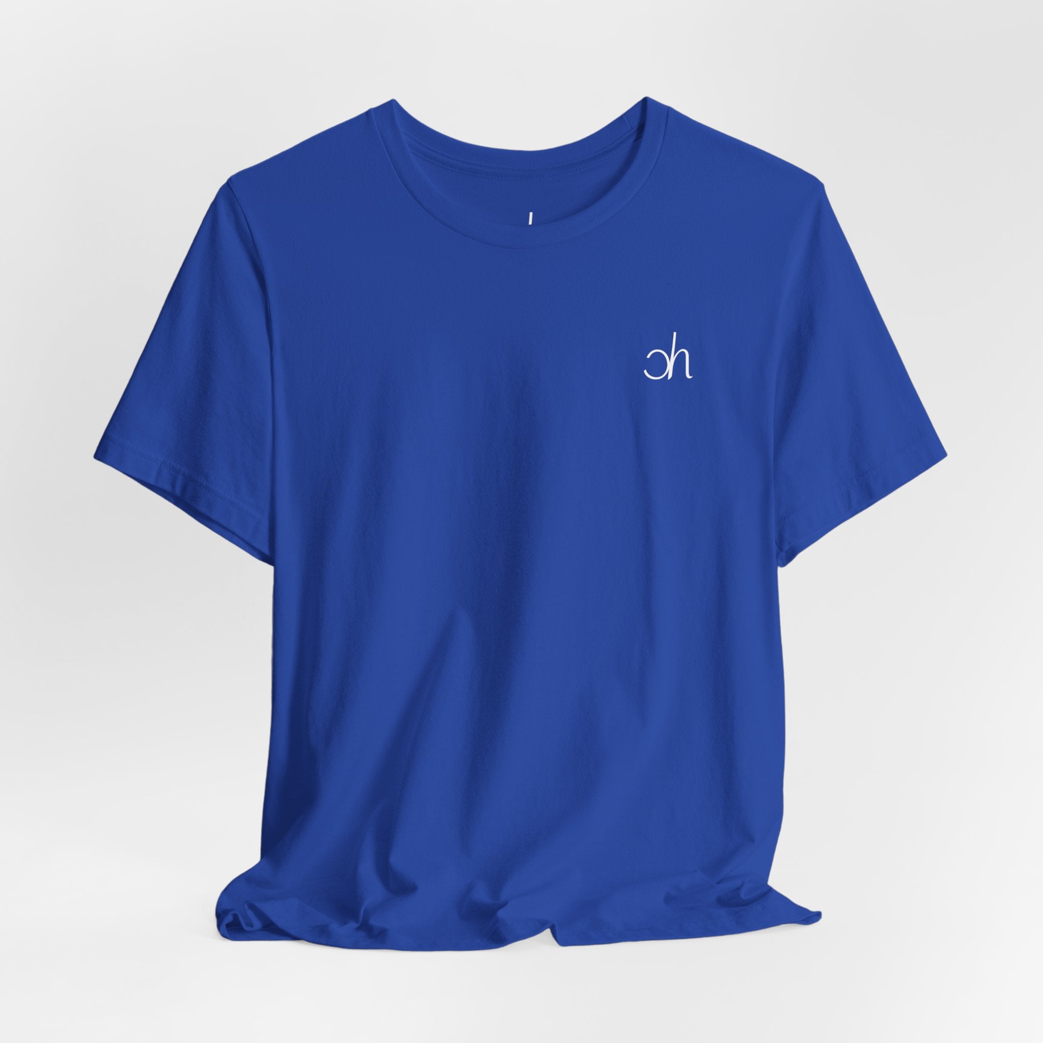 CH Signature T-Shirt - Blau/Weiß – Produktansicht 4