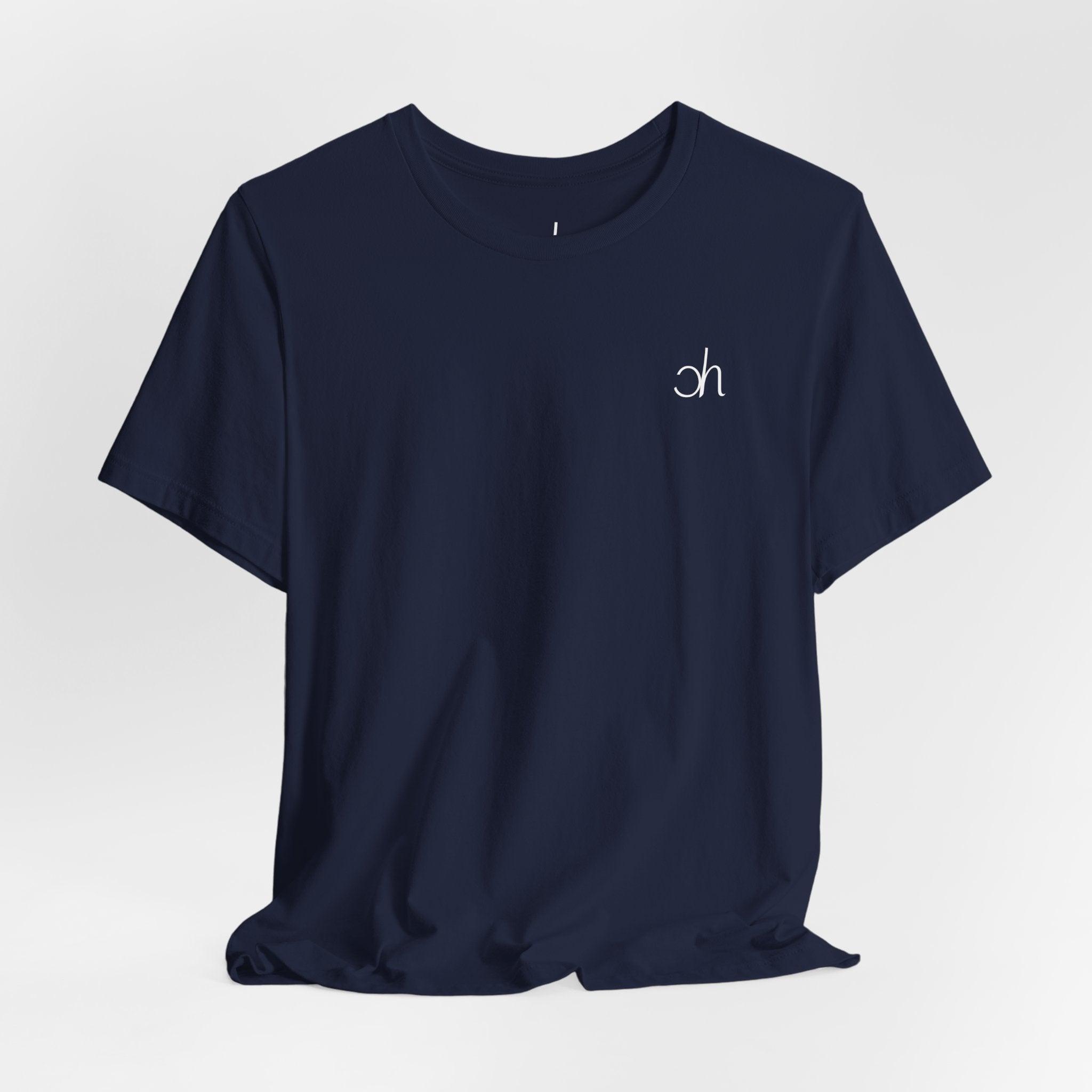 CH Signature T-Shirt - Dunkelblau/Weiß – Produktansicht 4