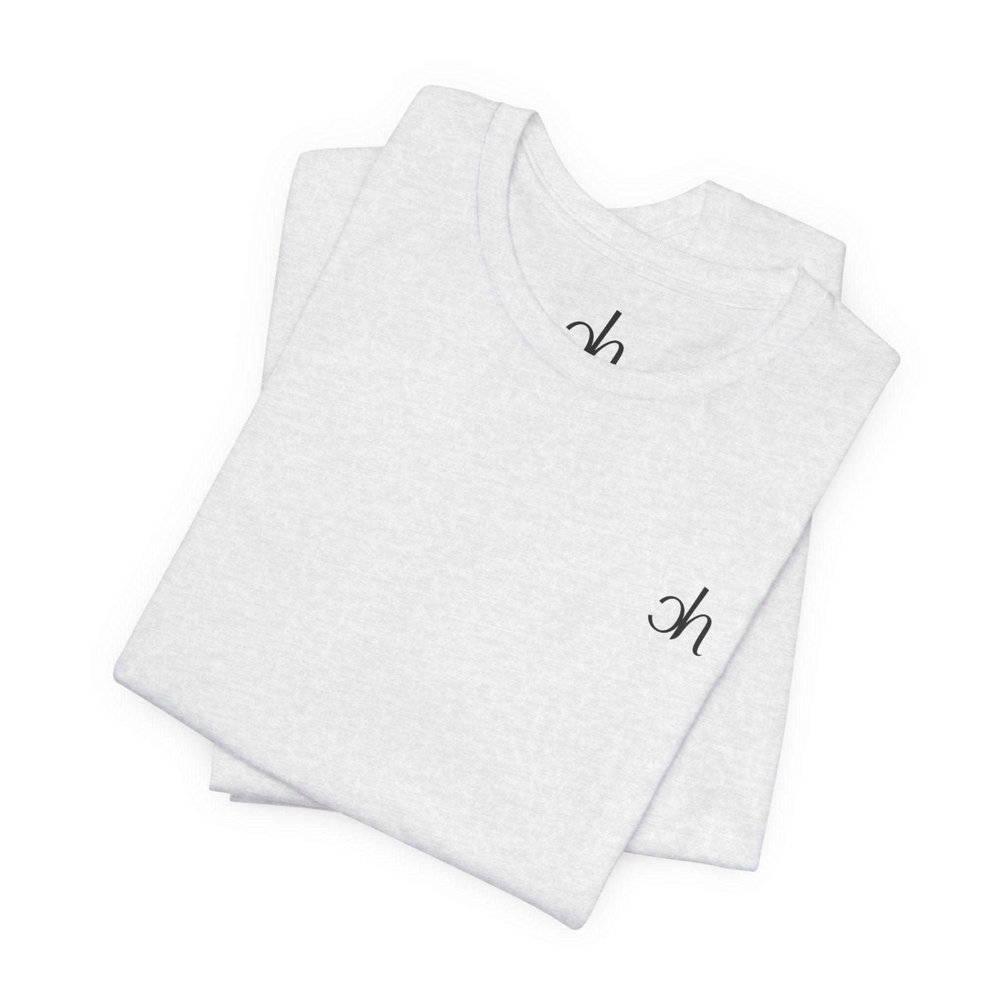 CH T-Shirt - Hellgrau / Schwarz – Produktansicht 2