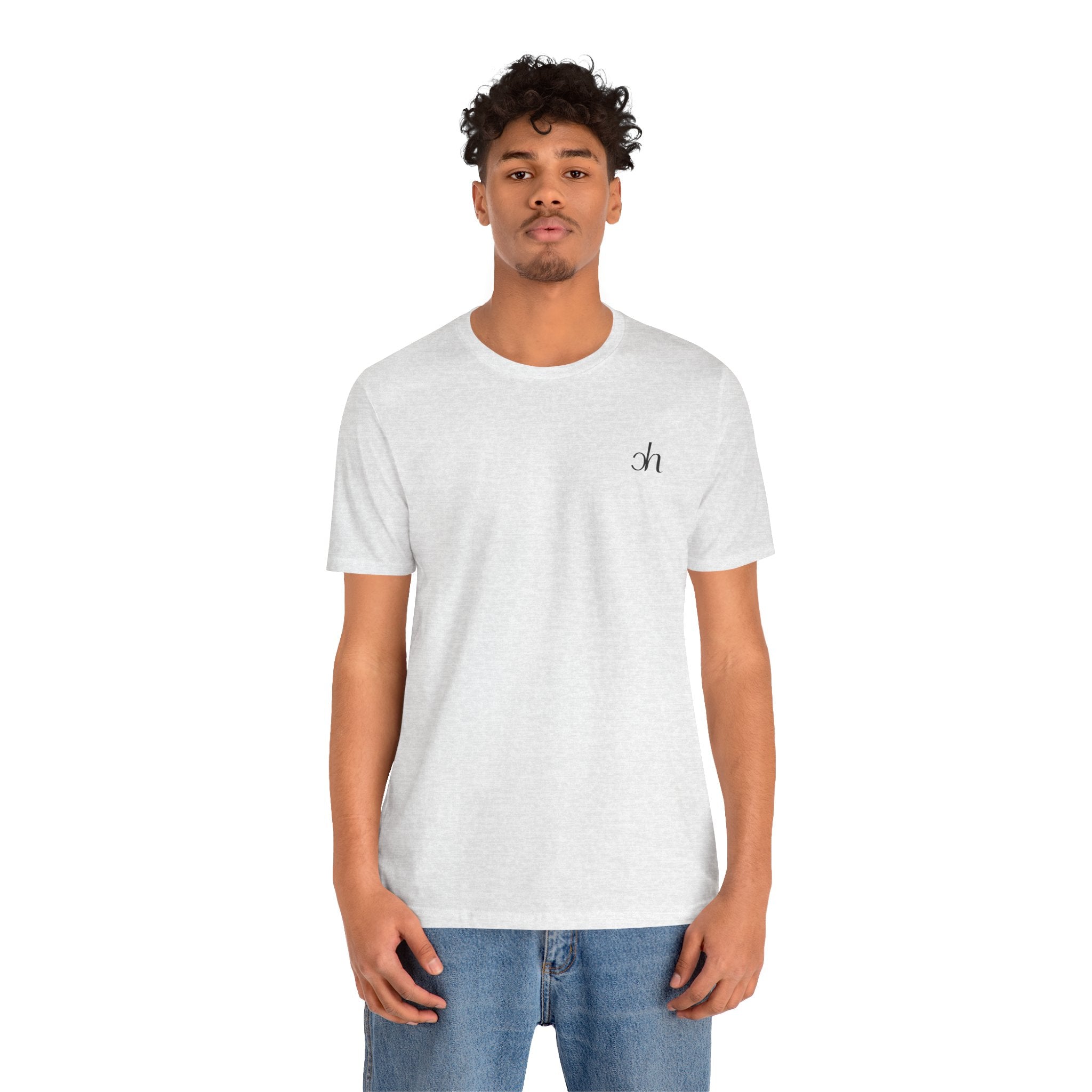 CH T-Shirt - Hellgrau / Schwarz – Produktansicht 6