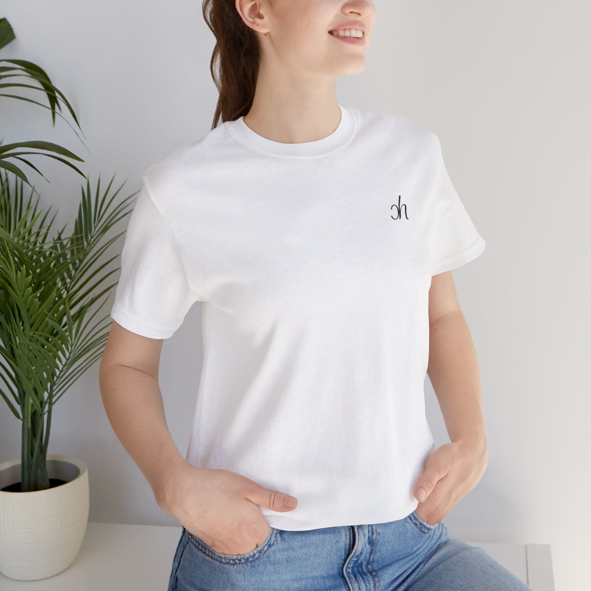 CH T-Shirt - Weiß / Schwarz – Produktansicht 2