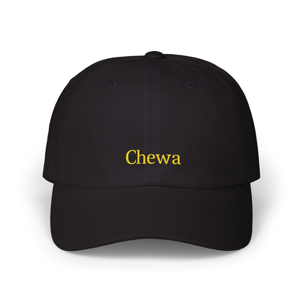 CHEWA Cap - Schwarz / Gold – Hauptansicht