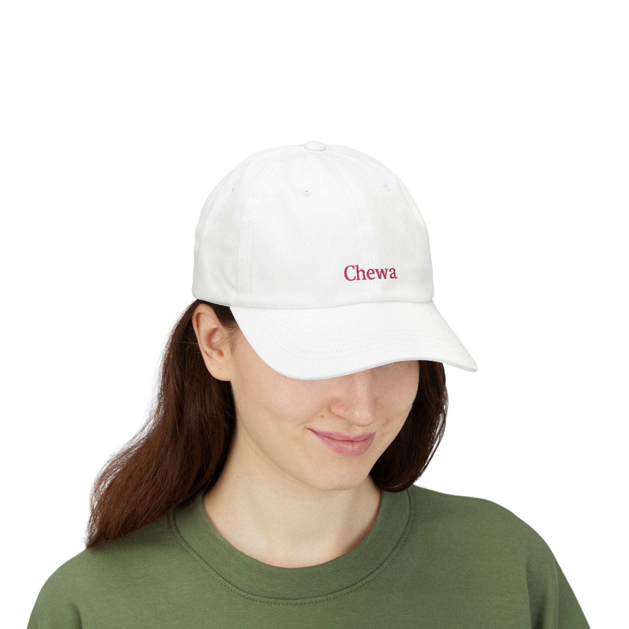 CHEWA Cap - Weiß / Pink – Produktansicht 3
