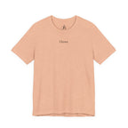 CHEWA Logo T-Shirt - Pfirsich/Schwarz – Hauptansicht