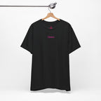 CHEWA Logo T-Shirt - Schwarz/Pink – Hauptansicht