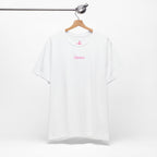 CHEWA Logo T-Shirt - Weiß/Pink – Hauptansicht