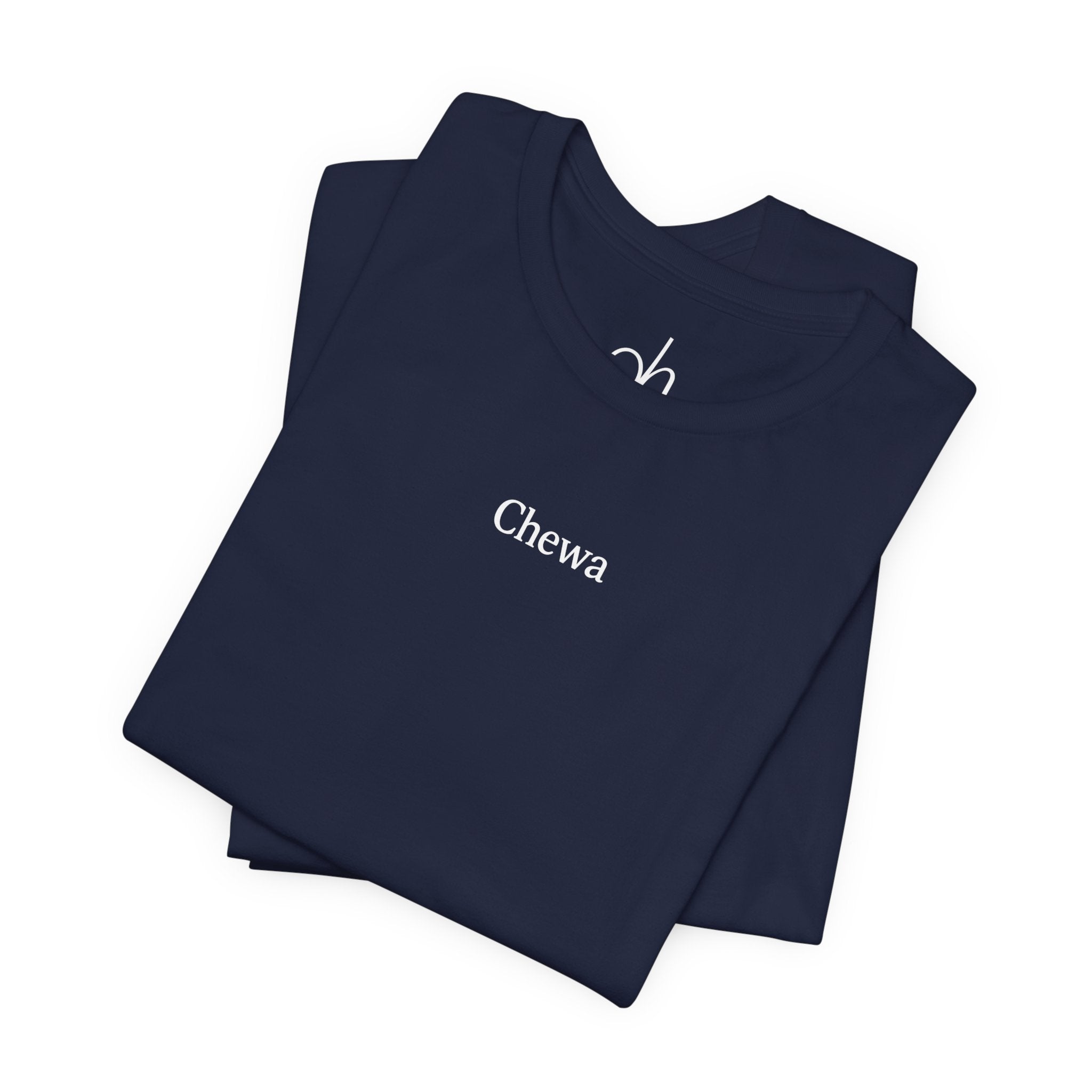 Chewa T-Shirt - Dunkelblau / Weiß – Produktansicht 2