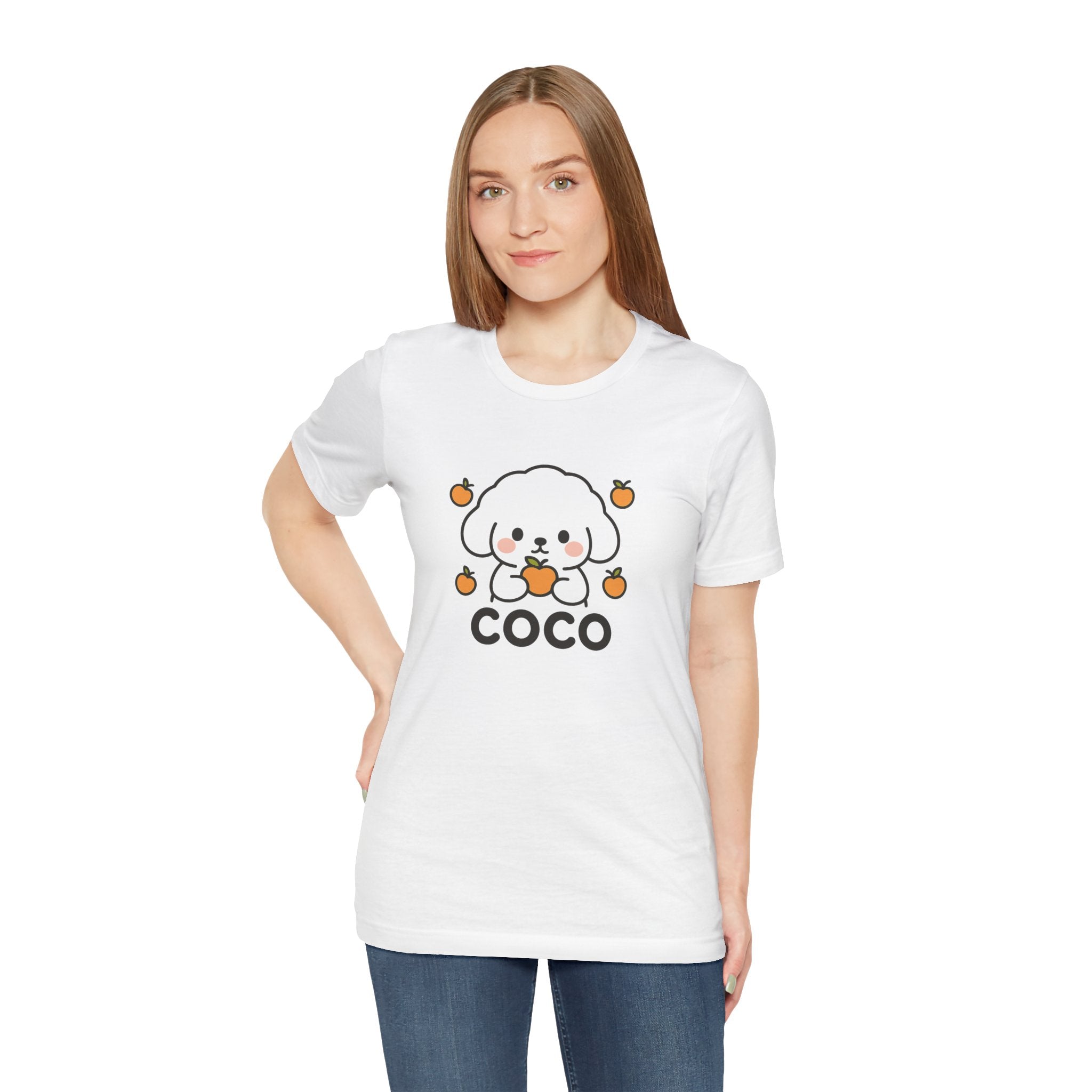 Coco T-Shirt - Weiß – Produktansicht 4