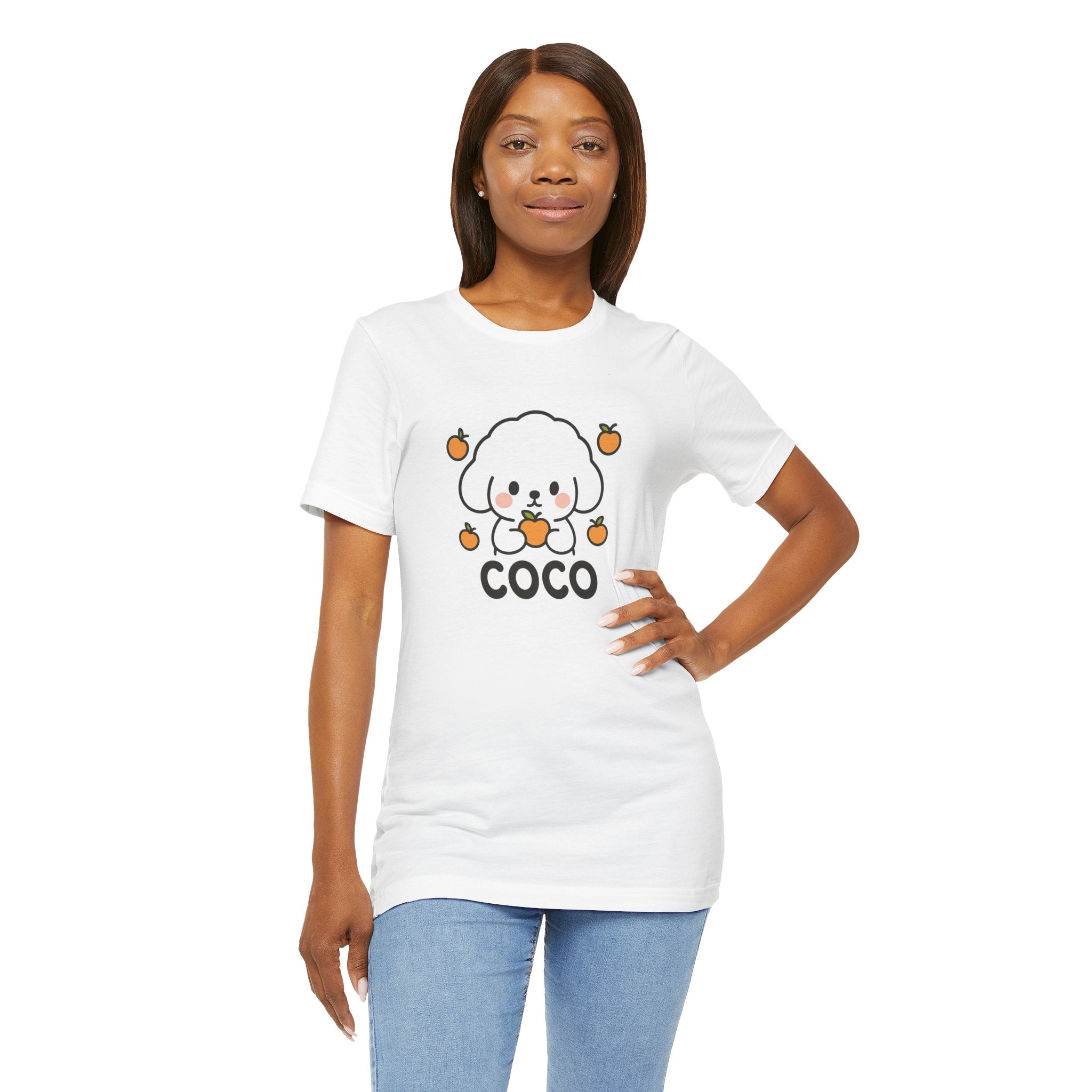 Coco T-Shirt - Weiß – Produktansicht 5