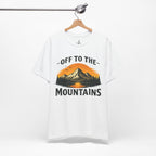 Mountains T-Shirt - Weiß – Hauptansicht