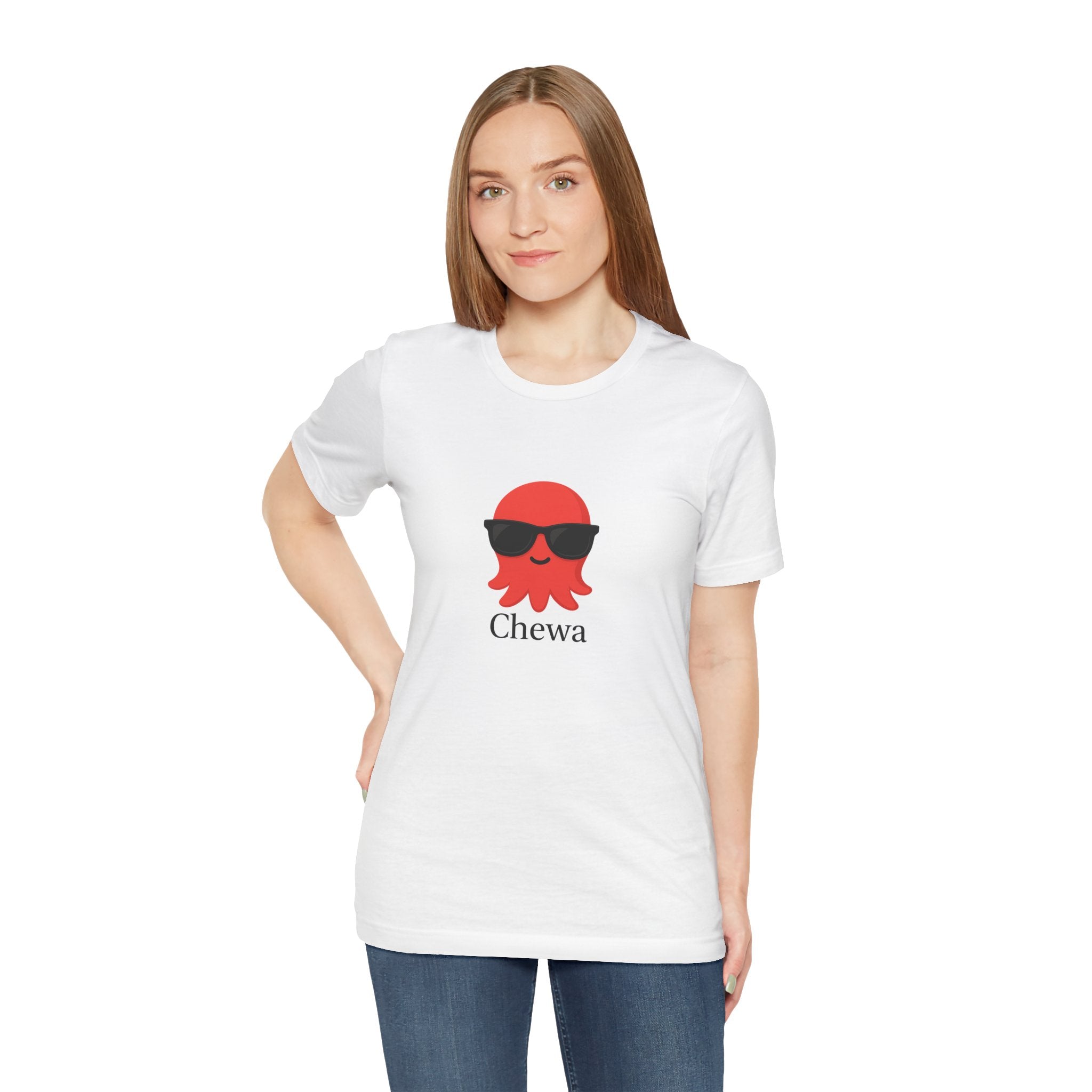 Ocsy T-Shirt - Weiß – Produktansicht 4