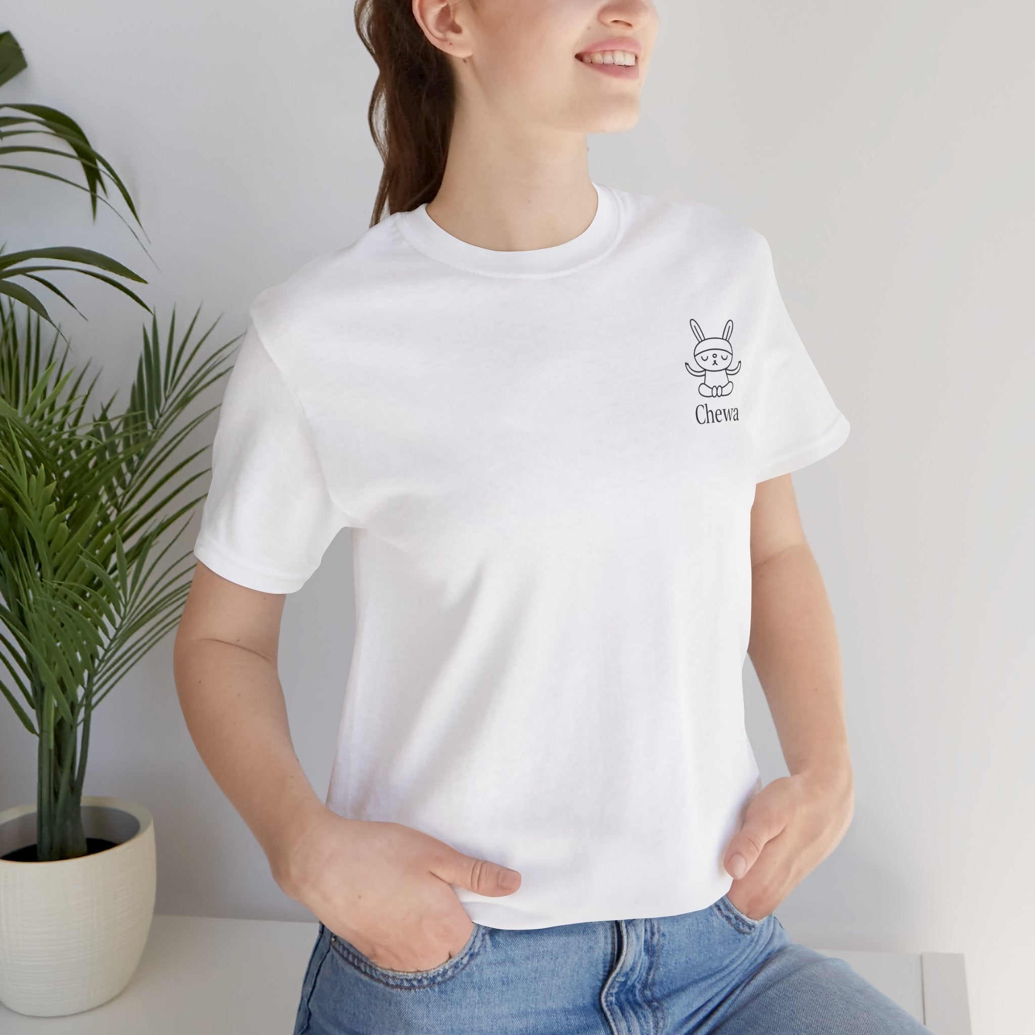Rabbit T-Shirt - Weiß – Produktansicht 2