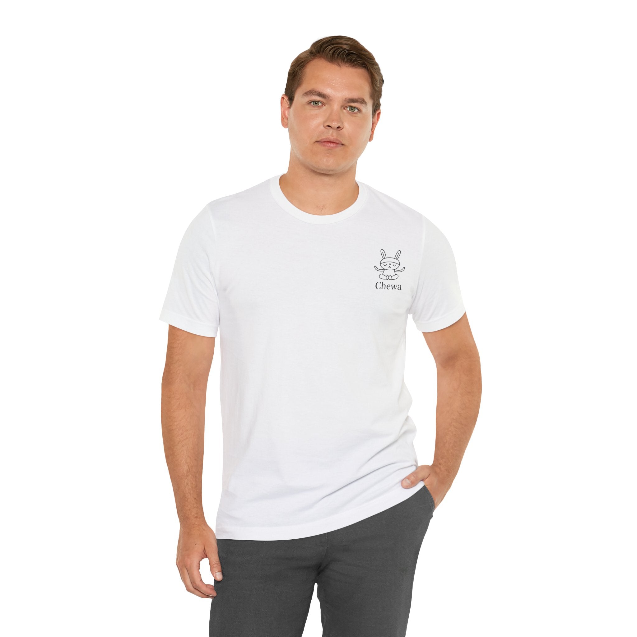 Rabbit T-Shirt - Weiß – Produktansicht 4